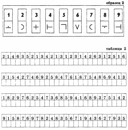 Корректурная Проба Для Дошкольников 5-6 Лет Бланк